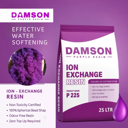 damson purple resin EFFECTIVE WATER SOFTENING ION - EXCHANGE RESIN